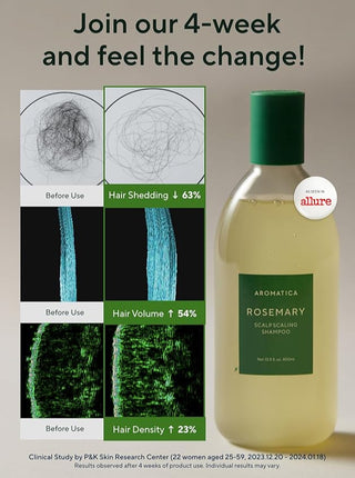 AROMATICA Rosemary Scalp Scaling Shampoo 400ml