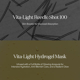 VT Vita-Light Reedle Shot 100 2Step Hydrogel Mask (4 pieces)