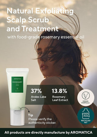 AROMATICA Rosemary Scalp Scrub 165ml