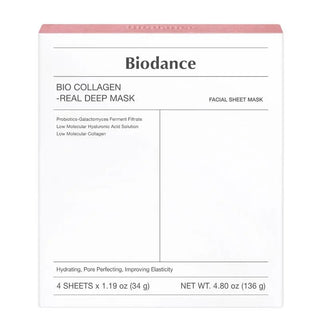 Bio-Collagen Real Deep Mask 4 Pieces - BIODANCE
