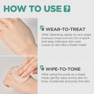 MEDIHEAL Madecassoside Blemish Pad 100 Pads Double Set (+14 Pads)